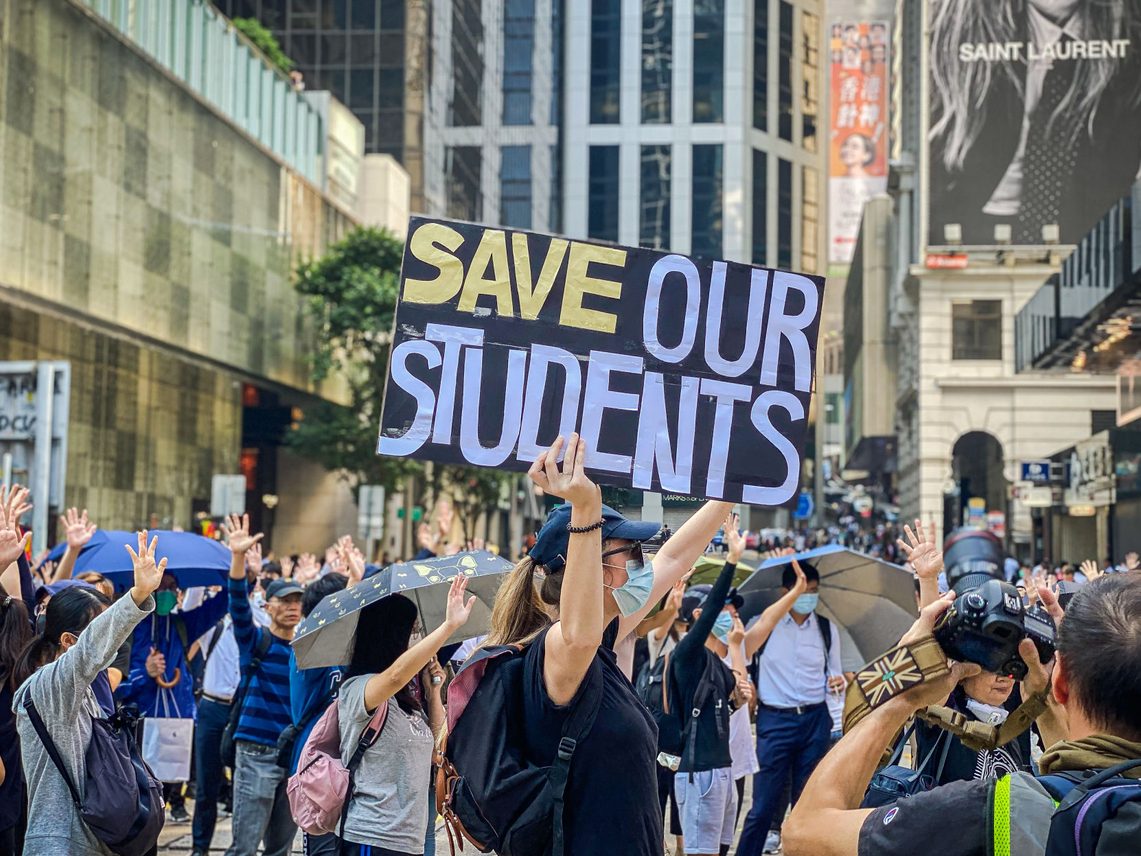 Hong Kong student protest